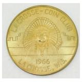 1960 Numismatists of Wisconsin Token