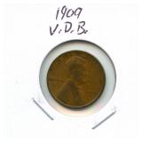 1909-V.D.B. Lincoln Cent