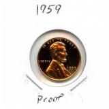 1959 Proof Lincoln Cent