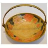 Vintage Brass & Enamel Trinket Dish
