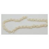 Cultured Freshwater Pearl Cluster Necklace,