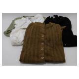 3 NWT XS Knit Button Up Tops