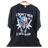 Black XXL T-Shirt with Logo on It - New