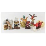 ** Group of Bird Figurines