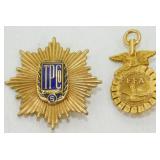 FFA Pin Marked on Back LGB 1/10 10k GF & TP Co.