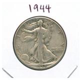 1944 Walking Liberty Silver Half Dollar