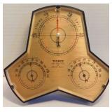 Vintage Texaco Barometer / Weather Station