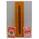 Cribbage Board & Cards