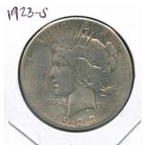 1923-S Peace Silver Dollar