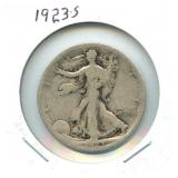 1923-S Walking Liberty Silver Half Dollar