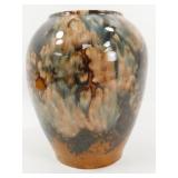 * Brush Onyx Vase - 7" x 6" Wide