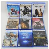 PS5 9-Game Lot ï¿½ Includes Newer Titles ï¿½