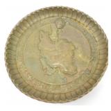 1950s Persia/Iran Hand-Stamped Metal Plate ï¿½