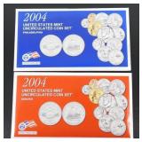 2004 United States Mint Uncirculated Coin Set