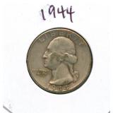 1944 Washington Silver Quarter