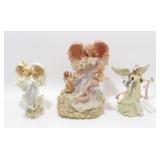 * Group of 3 Seraphim Angel Figures