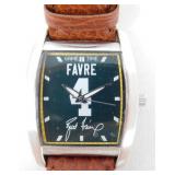 NFL Quarterback Legends Brett Favre Wrist Watch