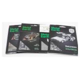4 Metal Earth Steel Model Kits - Wild West