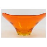 * Viking Glass Persimmon Color Bon Bon - 6" W x