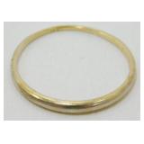 Sterling Silver Band/Ring - Size 12, 1.22 grams