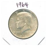 1964 Kennedy Silver Half Dollar