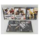 5 PlayStation 3 PS3 Games