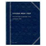 Whitman Lincoln Head Cent Number Two Book