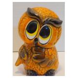 * Vintage Owl Coin Bank