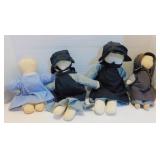 Handmade Amish Dolls