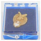 1/10 10k Gold FOE Eagles 50-Year Membership Pin