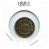 1882 Shield Nickel