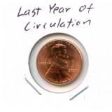 Last Year of Circulation Lincoln Cent - 2025