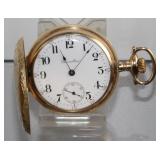 Hamilton 14k Gold Filled Hunting Pocket Watch
