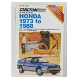 Chilton Honda 1973 to 1988 Repair Manual