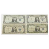 4 Silver Certificates