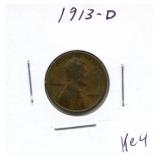 1913-D Lincoln Wheat Cent