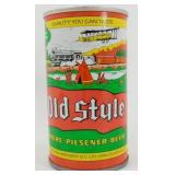 Vintage Old Style Pilsner Beer Can - Excellent