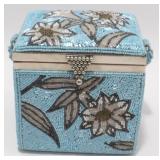 Vintage Beaded Box Purse - 4-1/2" Tall, 3-1/2"