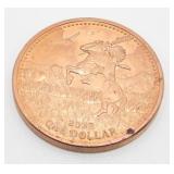 2022 Freedom of Life Bison Hunter 5 oz Copper