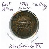 1941 East Africa Shilling - King George VI