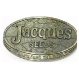 Belt Buckle: Jacques Seeds Farmers Feed the World