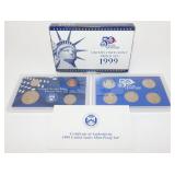 1999 United States Mint Proof Set with State