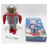 Vintage Tin Wind-Up Astro Scout Robot