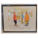 * Vintage Fishing Humor Print