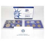 2003 United States Mint Proof Set with State