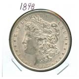 1898 Morgan Silver Dollar