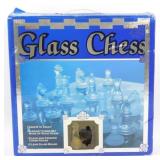 * Glass Chess Set - Complete