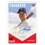 2018 Topps Clint Frazier Autograph Rookie Card