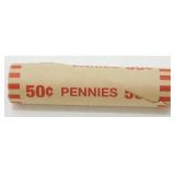 Roll of Lincoln Wheat Cents