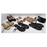 8 Pairs of NWT Women's Slides/Sandals - Size 9